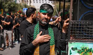 عکس/ سوگواری ۲۸ صفر در مشهد