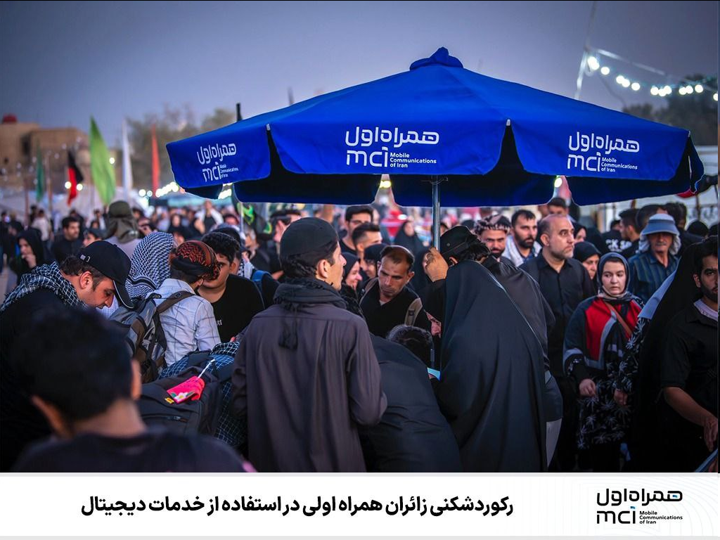 رکوردشکنی زائران همراه اولی در استفاده از خدمات دیجیتال
