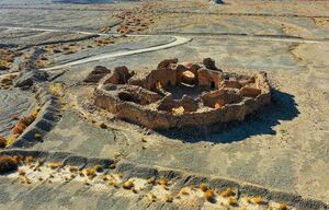 کاروانسرای سنگی انجیره؛ یادگاری هفتصدساله از مسیر تاریخی راه ابریشم+ عکس