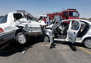 تصادف مرگبار محور کرمانشاه روانسر با 4 کشته