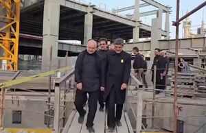 فیلم/ بازدید قالیباف از طرح‌های عمرانی توسعه حرم رضوی