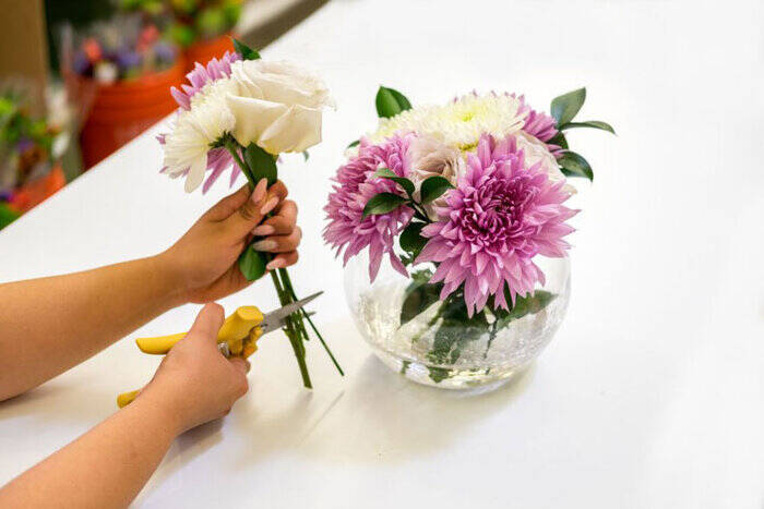 چگونه دسته گل طبیعی را برای مدت بیشتری حفظ کنیم 4