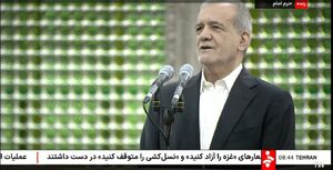 فیلم / پزشکیان: از رهنمودهای دیروز رهبر انقلاب با تمام وجود قدردانی می‌کنم