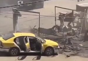 هدف قرار گرفتن چادر آوارگان غزه توسط صهیونیست‌ها