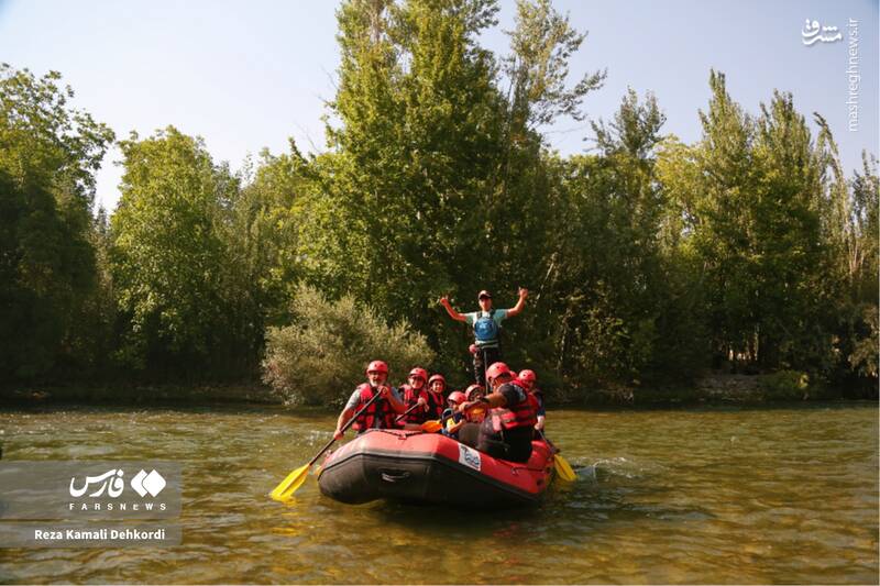 عکس / رفتینگ و آبتنی در گرمای تابستان 5