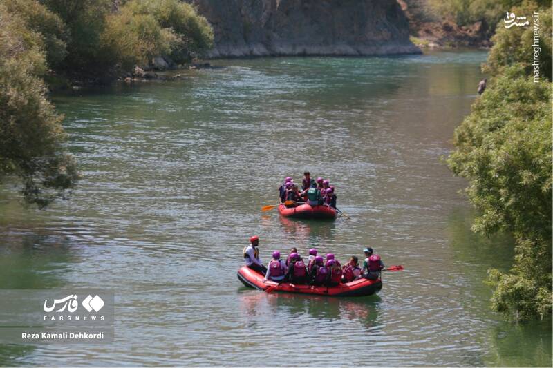 عکس / رفتینگ و آبتنی در گرمای تابستان 4