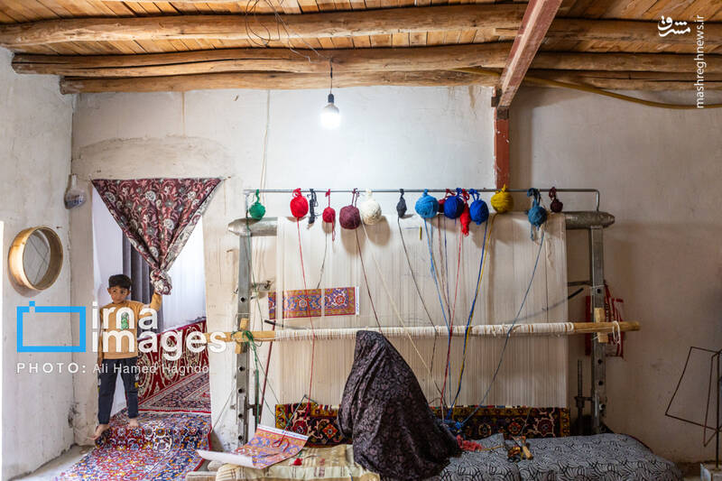 عکس / فرش دستباف هریس 14