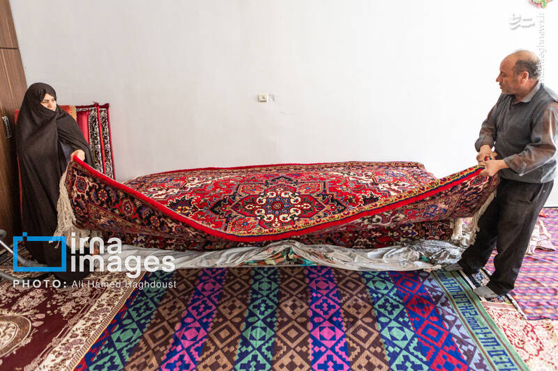 عکس / فرش دستباف هریس 9