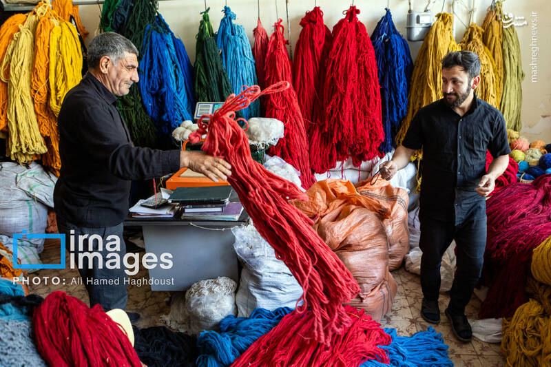 عکس / فرش دستباف هریس 4