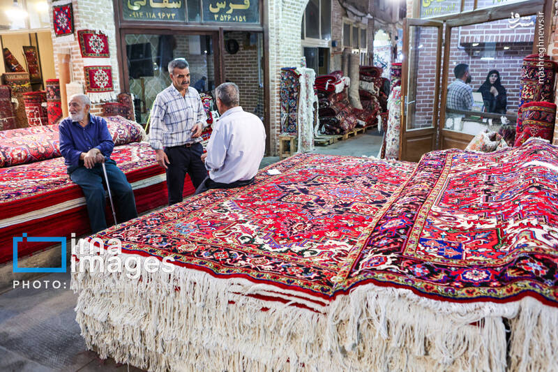 عکس / فرش دستباف هریس 29