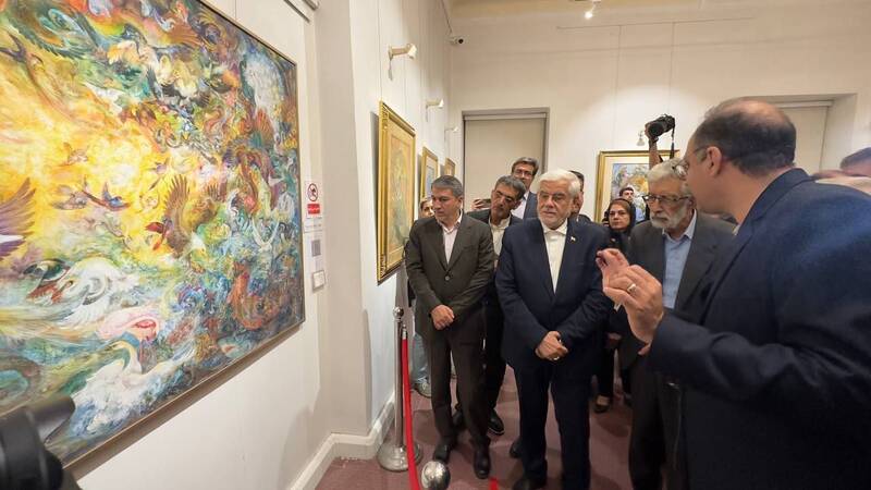 هنر،استاد،ايراني،فرشچيان،موزه،بازگشايي،هنري،مراسم،معاون