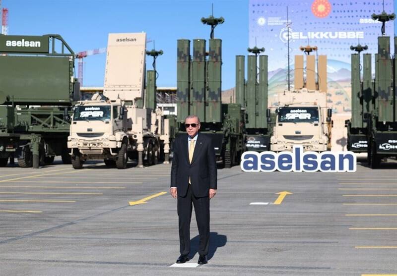 تركيه،دفاعي،گنبد،اردوغان،سامانه،هوايي،فولادي،توسعه،دفاع،عنوا ...