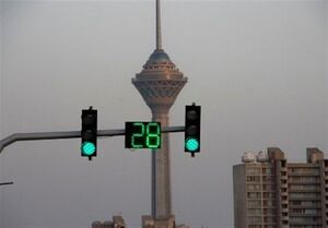 رفع خاموشی 20 درصد چراغهای راهنمایی تهران