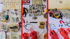 فیلم/ کشف کارگاه تولید مواد منفجره و جلیقه انتحاری جیش‌الظلم در ایرانشهر