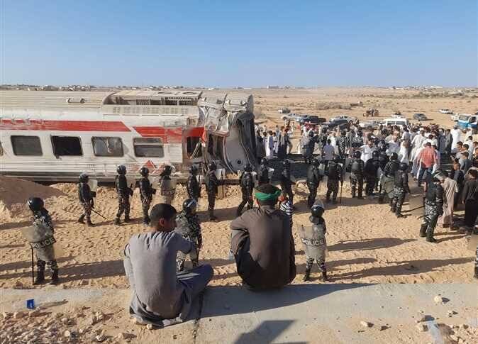 واژگونی قطار در مصر ۳ کشته و ۹۴ زخمی بر جای گذاشت