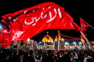 خیل عظیم زائران در سامرا برای شهادت پدر امام زمان(عج)