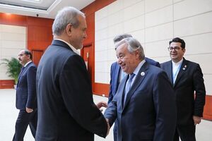 دیدار دبیرکل سازمان ملل متحد با پزشکیان