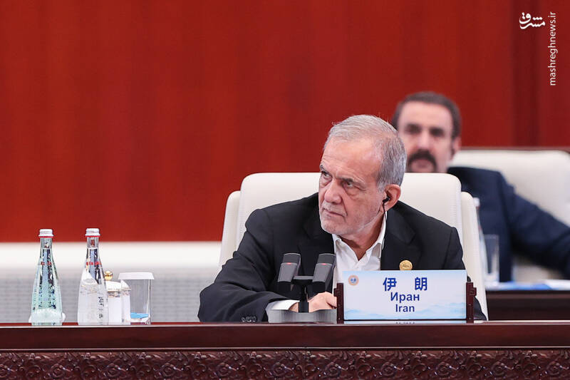 عکس/ حضور پزشکیان در نشست سران سازمان همکاری شانگهای