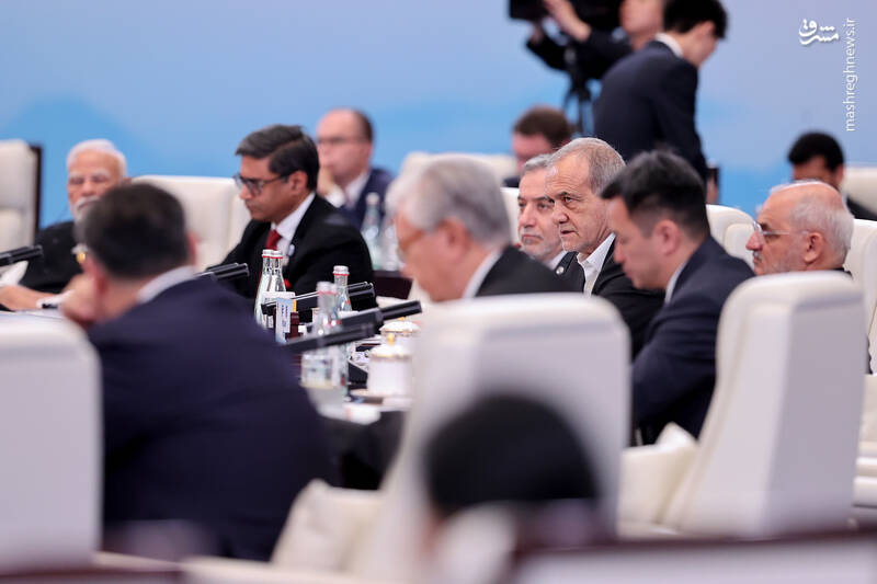 عکس/ حضور پزشکیان در نشست سران سازمان همکاری شانگهای