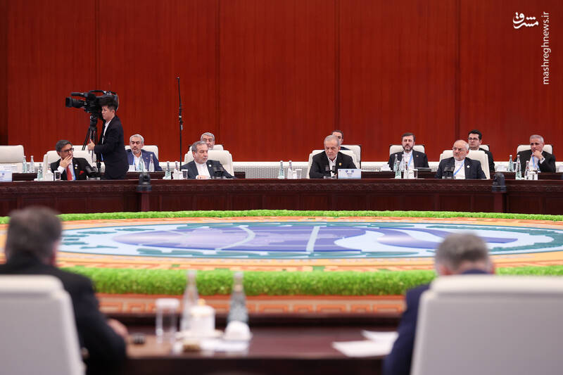 عکس/ حضور پزشکیان در نشست سران سازمان همکاری شانگهای