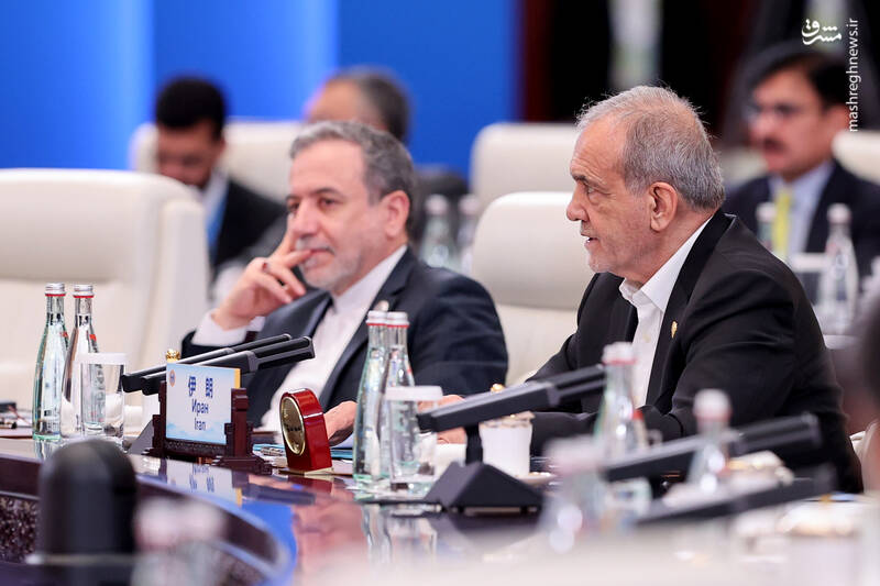 عکس/ حضور پزشکیان در نشست سران سازمان همکاری شانگهای