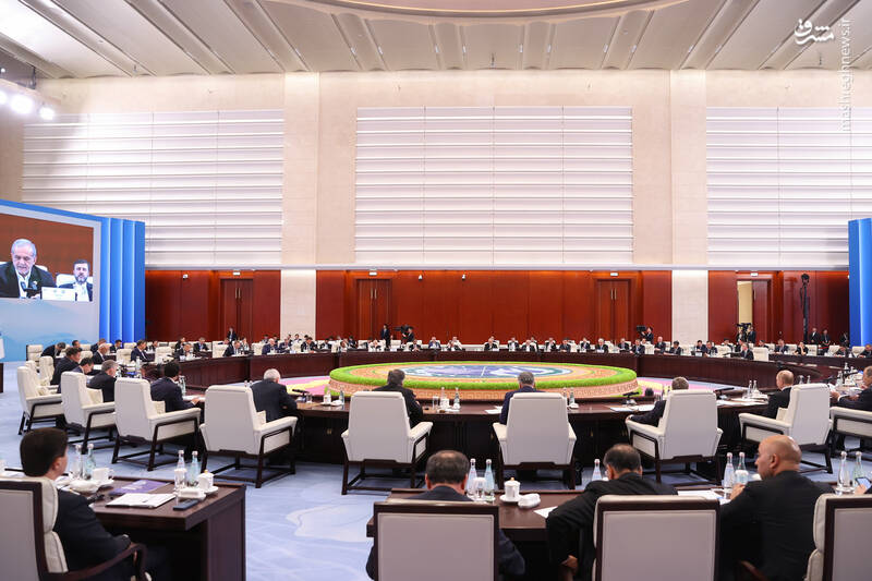 عکس/ حضور پزشکیان در نشست سران سازمان همکاری شانگهای