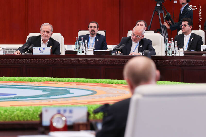 عکس/ حضور پزشکیان در نشست سران سازمان همکاری شانگهای