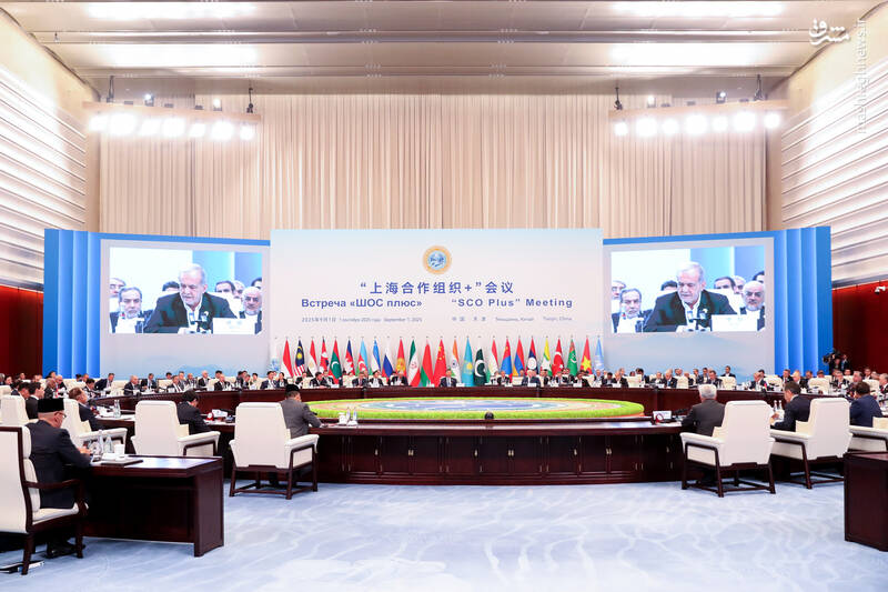 عکس/ نشست سران سازمان همکاری شانگهای پلاس