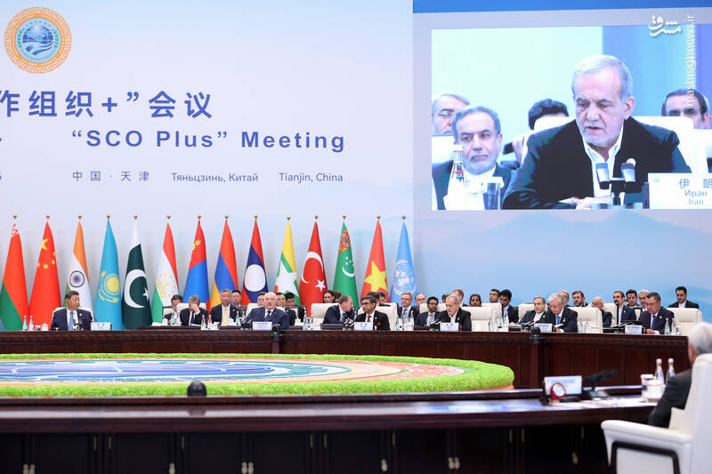 عکس/ نشست سران سازمان همکاری شانگهای پلاس
