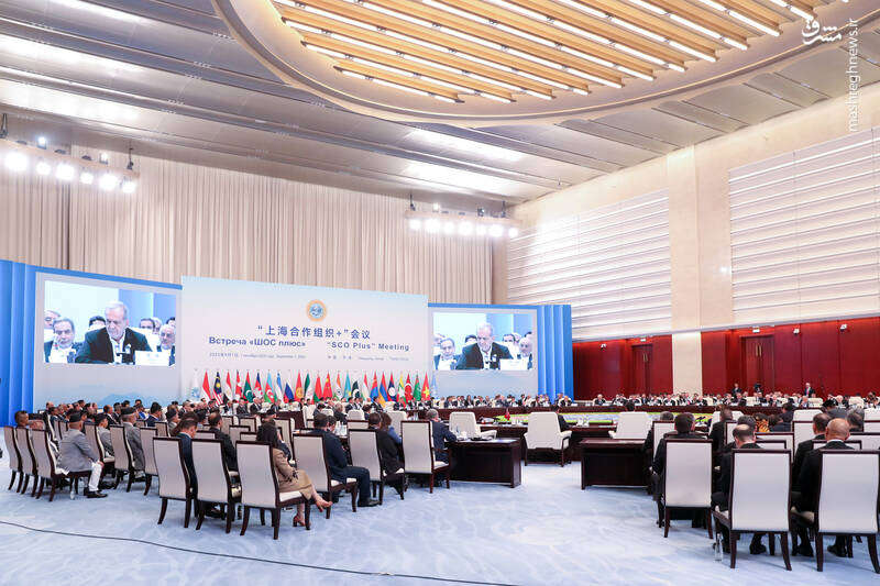 عکس/ نشست سران سازمان همکاری شانگهای پلاس