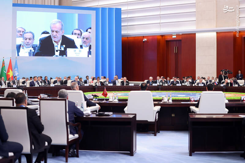 عکس/ نشست سران سازمان همکاری شانگهای پلاس