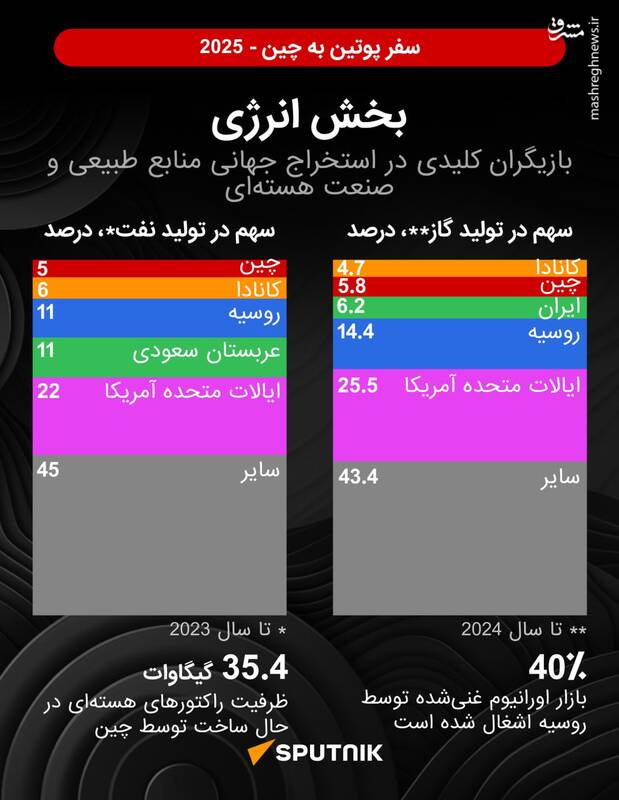 سفر محوری پوتین به چین