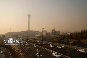 هوای تهران در شرایط ناسالم برای گروههای حساس