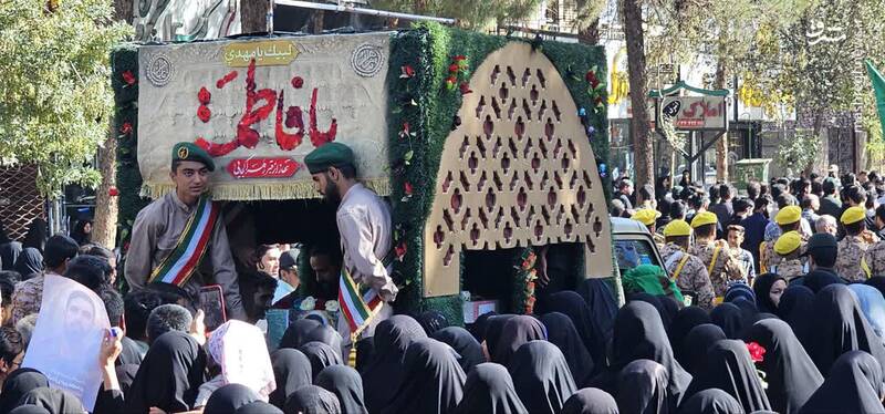 عکس/ تشییع شهید "رحیم محمدی" در زرند