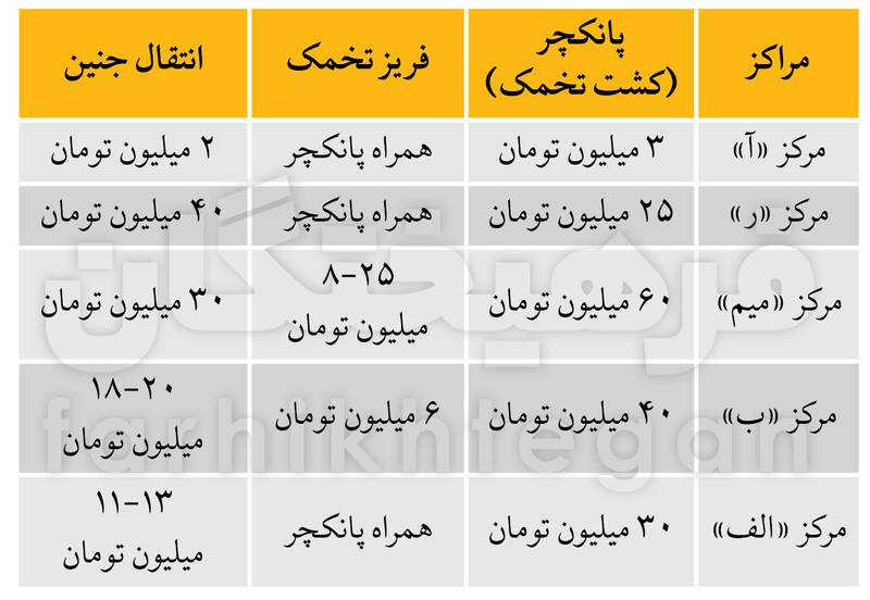 دریافت پول‌های نجومی در مراکز درمان ناباروری / ممکن است بیش از یک میلیارد تومان پیاده شوید 2