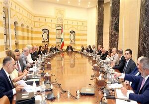 نشست کابینه دولت لبنان درباره انحصار سلاح / وزرای حزب‌الله و امل جلسه را ترک کردند