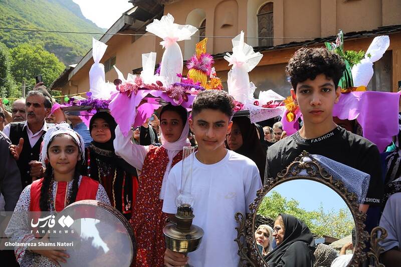 جشن «فِردینه ماه» در روستای کندلوس