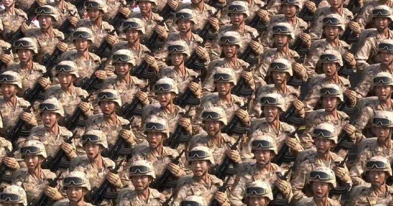 نادیده ای از رژه بزرگ چین!