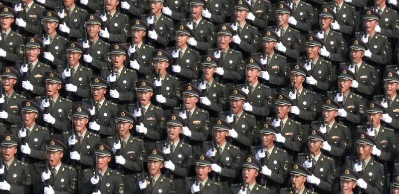 نادیده ای از رژه بزرگ چین!