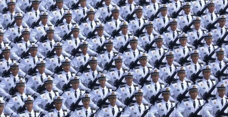 نادیده ای از رژه بزرگ چین!