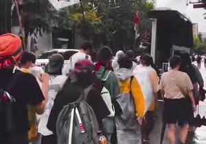 تظاهرات در سئول علیه جنایات رژیم صهیونیستی در غزه