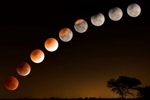 اینفوگرافیک/ چند نکته در مورد مشاهده ماه‌گرفتگی