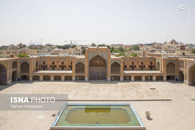 عکس / مرگ تدریجی مسجد سید اصفهان