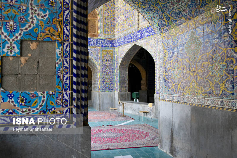 عکس / مرگ تدریجی مسجد سید اصفهان 4