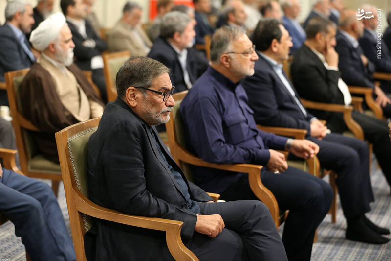 عکس / دیدار رئیس‌جمهور و اعضای هیئت دولت با رهبر انقلاب 6
