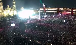 حمایت بی‌نظیر مردم مکزیک از غزه و فلسطین