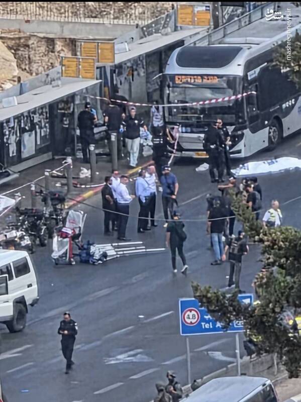 عملیات استشهادی در قدس اشغالی به روایت تصویر