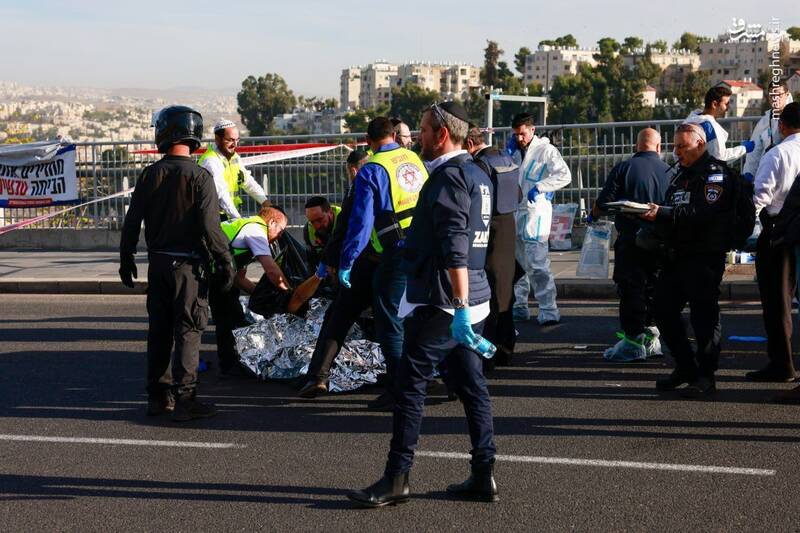 عملیات استشهادی در قدس اشغالی به روایت تصویر