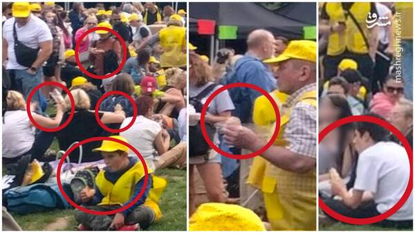 اجاره جنگزدههای اوکراینی توسط سازمان منافقین+ عکس و فیلم