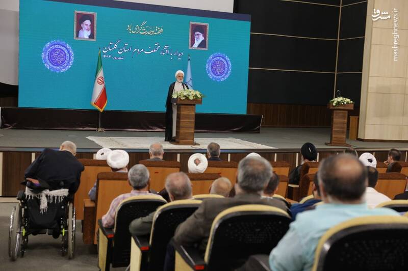 دیدار با روحانیون شیعی و اهل سنت استان گلستان و نمایندگانی از اقشار مختلف مردم این استان